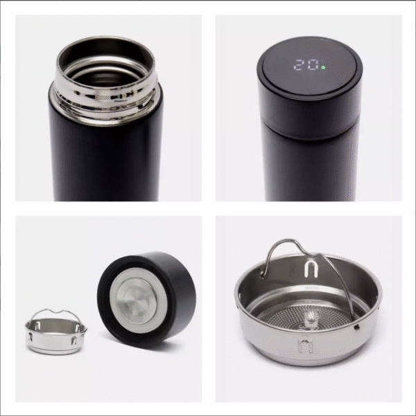 TM-043 Double Wall Bottles with Temperature Display - Image 2