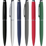 Stylus Metal Pens Rubberized & Twist-action - PN27
