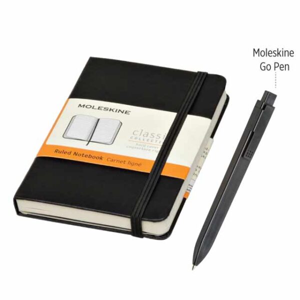 Moleskine Classic Large Notebook & Go Pen Set  - GFBPOWMOL 325 - Image 2