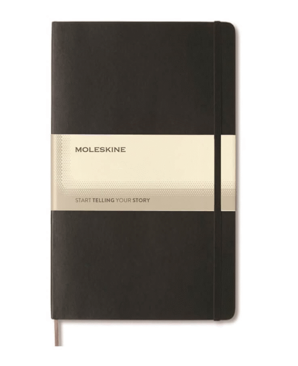 Moleskine Classic Large Ruled Hard Cover Notebook -  GFBPOWMOL 304