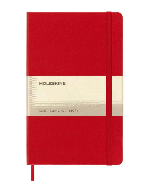 Moleskine Classic Large Ruled Hard Cover Notebook  - GFBPOWMOL 305