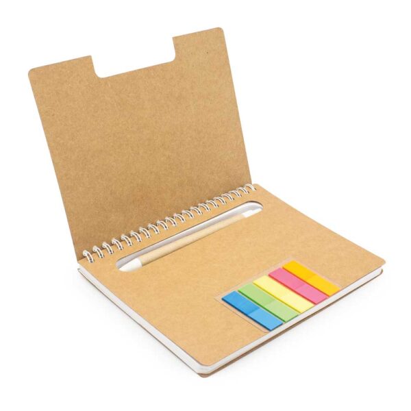 Spiral Notebook with Sticky Note and Pen -GFBPRNP-06 - Image 2