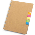 Spiral Notebook with Sticky Note and Pen -GFBPRNP-06