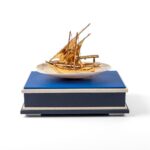 Gold Large Dhow with natural mother of pearl